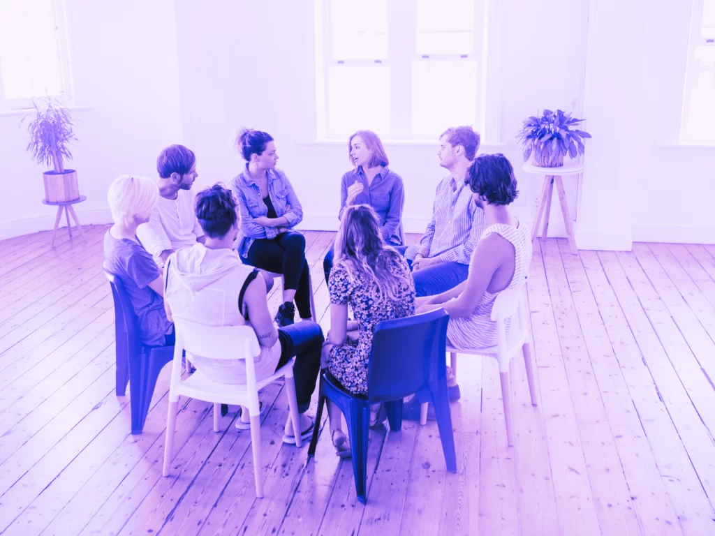 Groupe de parole, mixte